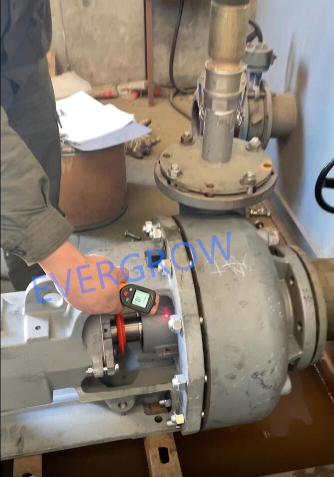 teste de f&aacute;brica para bomba centr&iacute;fuga Magnum 6x5x11-5 evergrow